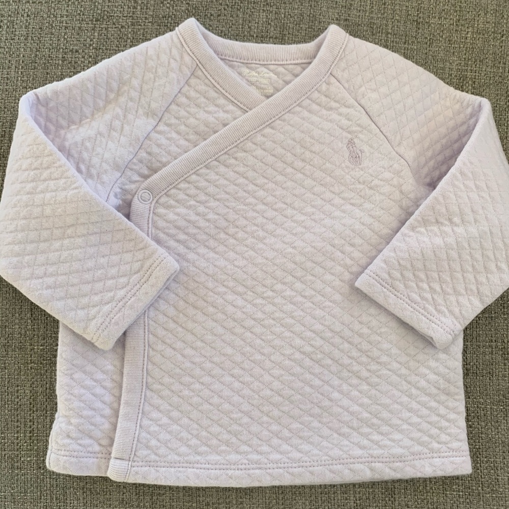 Ralph Lauren Quilted Kimono Top & Pants Set - Picture 3 of 7